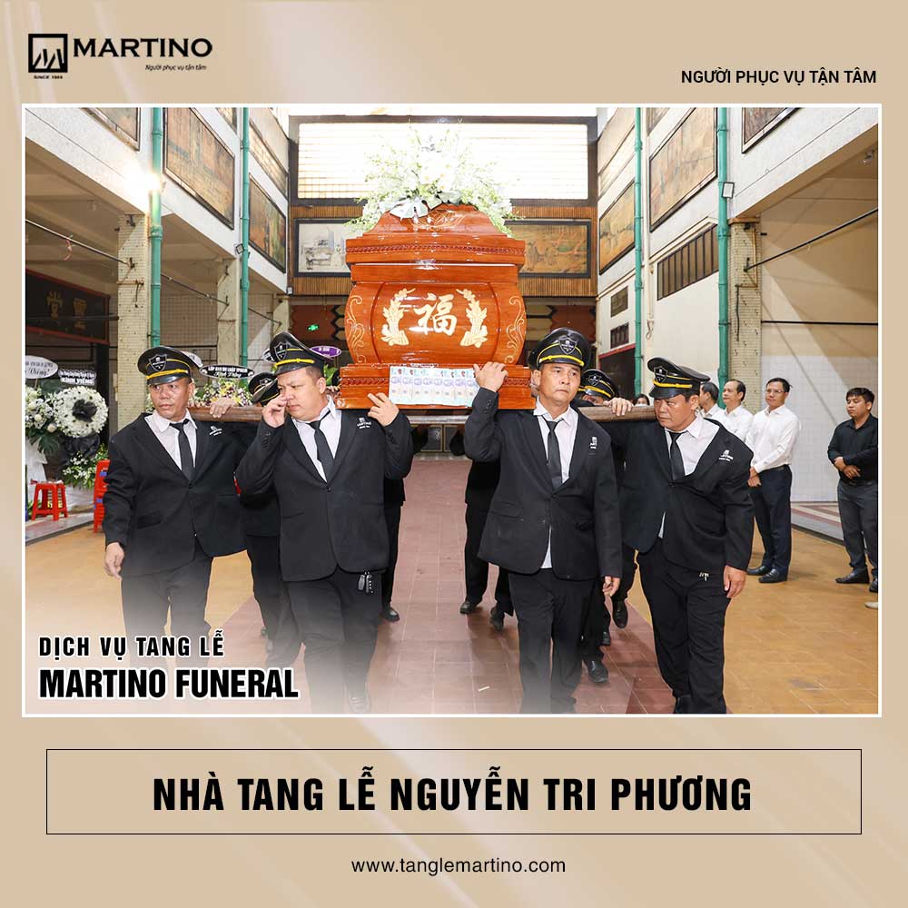 Tổ chức đám tang tại nhà tang lễ Nguyễn Tri Phương